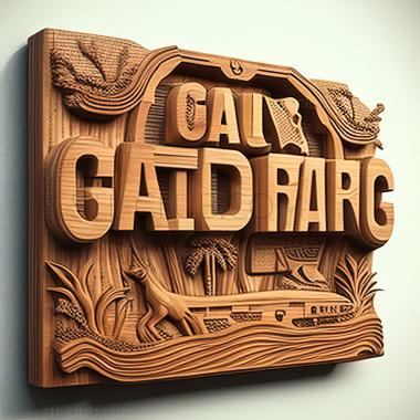 3D модель St Grand Theft Auto Онлайн игра (STL)